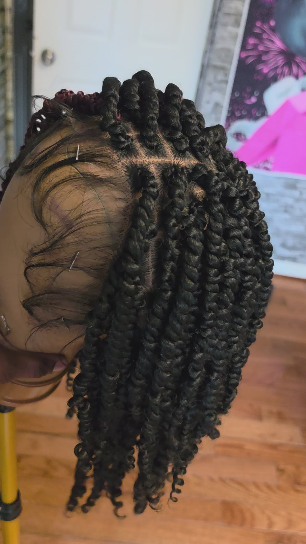 Passion Twist Crochet handmade wig