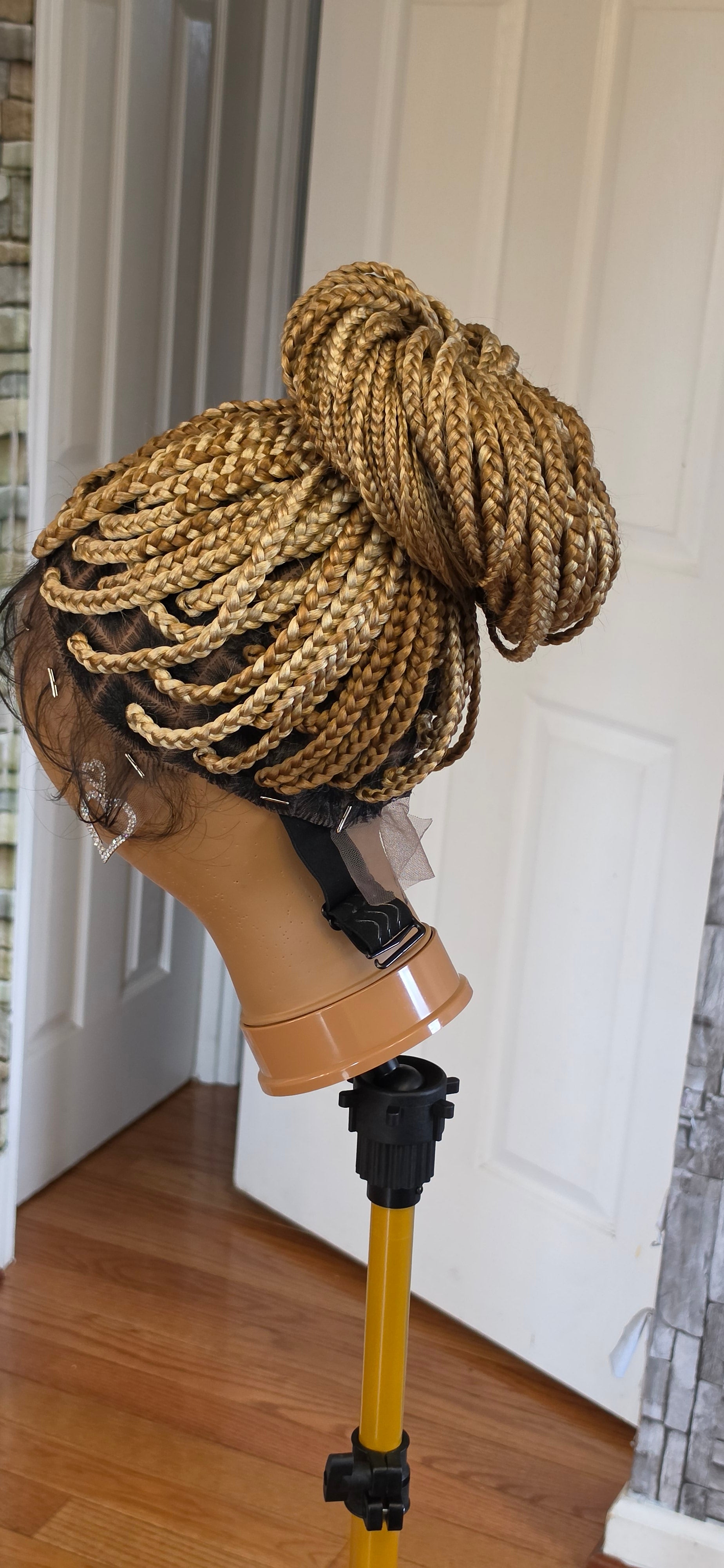 Blonde Handmade braided wig