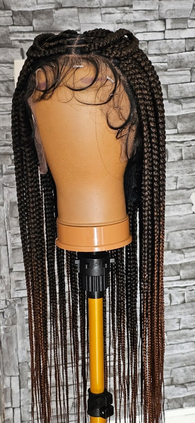OMBRÉ HANDMADE BRAIDED WIG