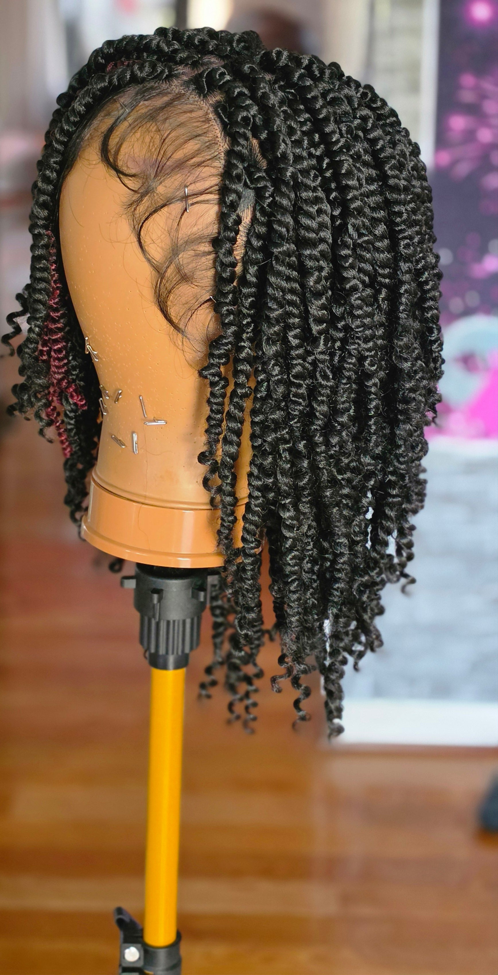 Passion Twist Crochet handmade wig