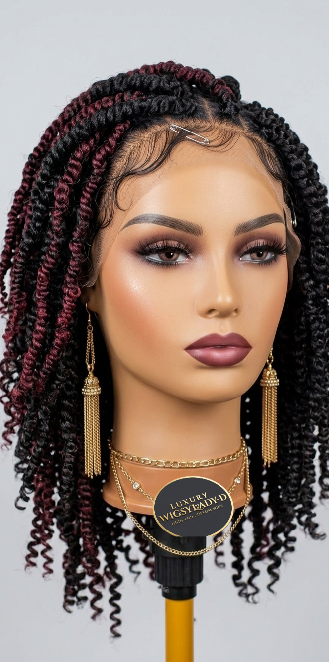 Passion Twist Crochet handmade wig