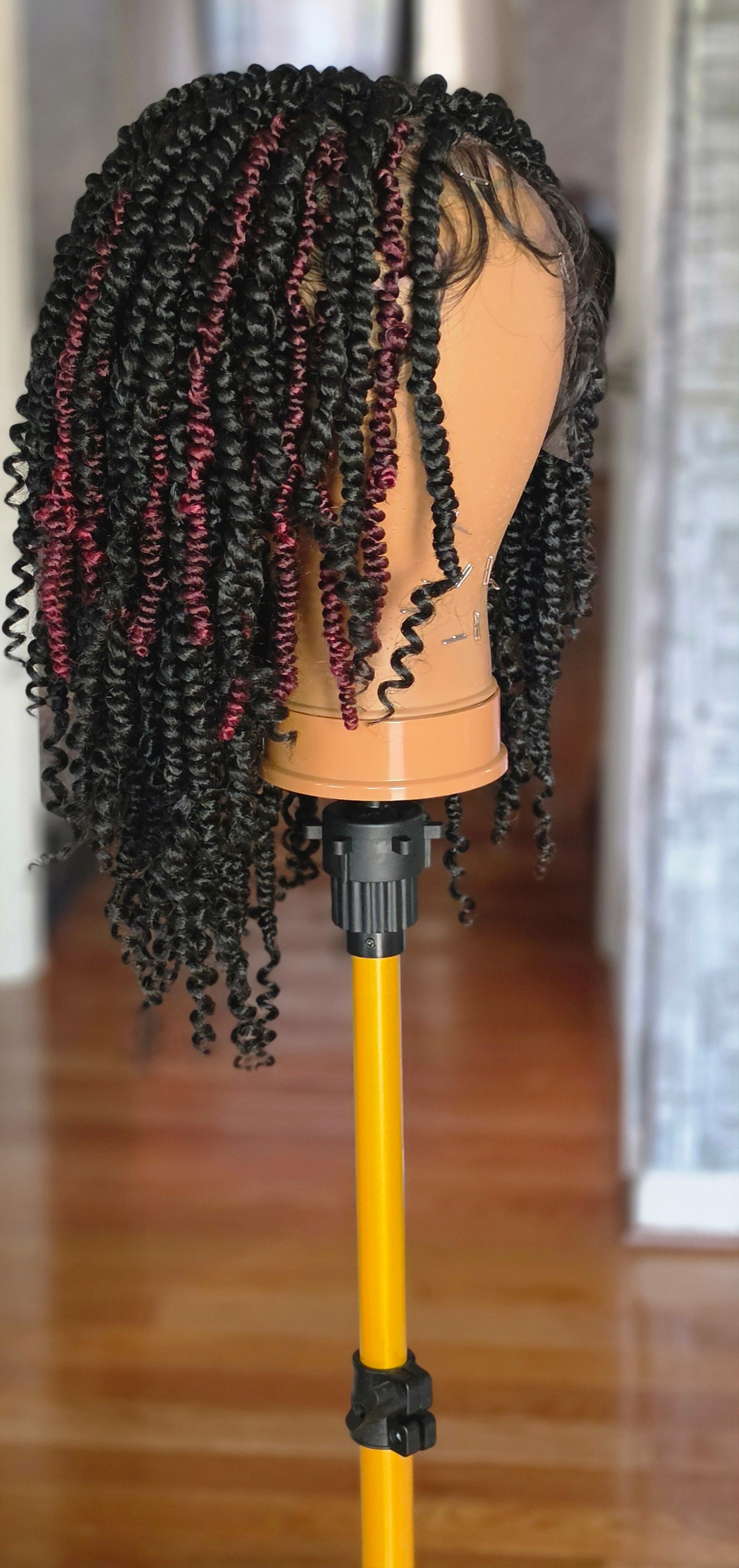 Passion Twist Crochet handmade wig