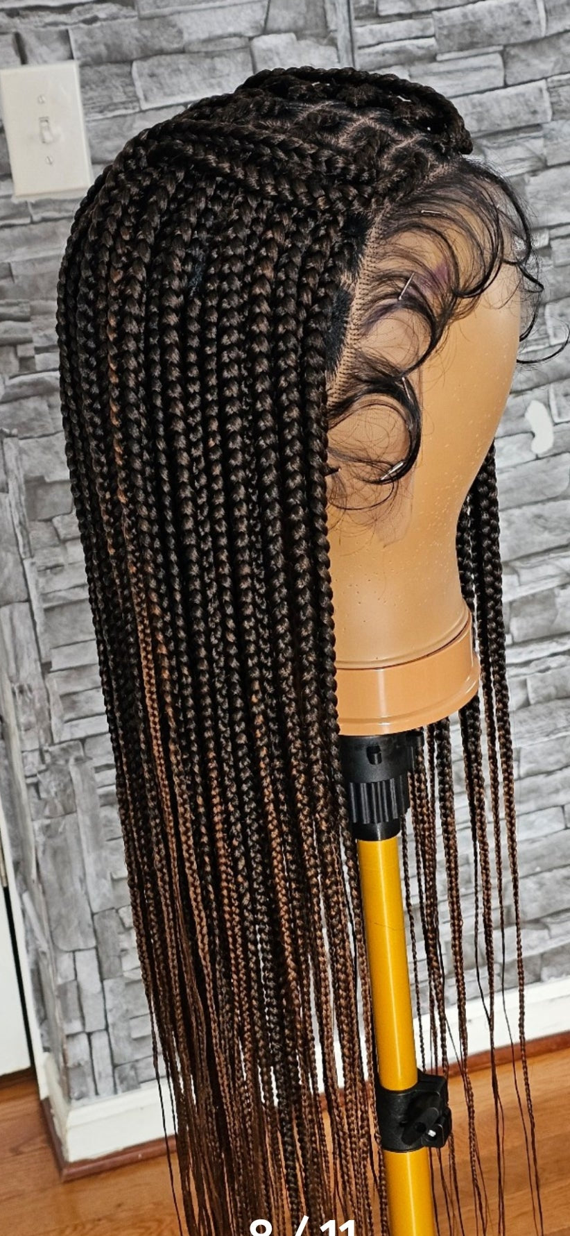 OMBRÉ HANDMADE BRAIDED WIG